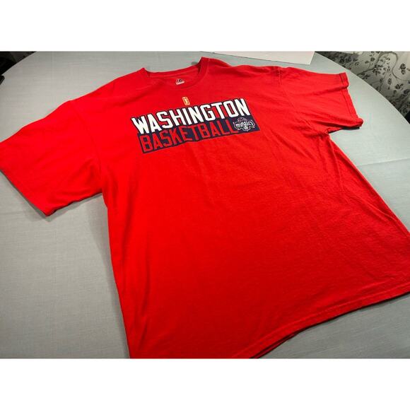 Washington Mystics Basketball Dele Donne #11 T Shirt Mens 2XL Red WNBA - Picture 4 of 7